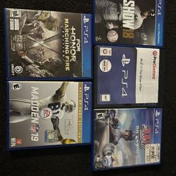 PS4 Games - All For $8