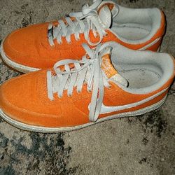 Nike Air Force Canvas Orange Rare 