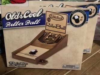 NEW in box classic wooden roller ball game