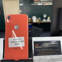 Apple iPhone XR  64GB Unlocked 