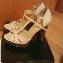 Ralph Lauren,  Beige,  Size 7