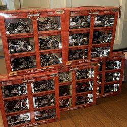 Harley Davidson 1:18 Collectibles NIB Collection #1 #2 #3 #4 #5
