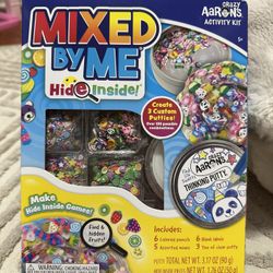 Brand New Crazy Aaron's Mixed by Me Hide Inside! Activity Kit