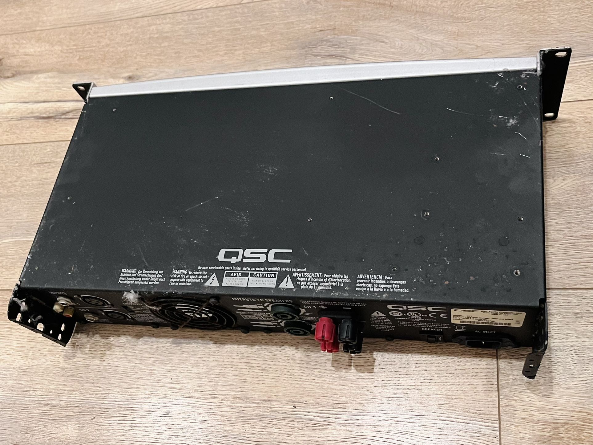 QSC GX7 Power Amp FOR PARTS ONLY for Sale in Los Angeles, CA OfferUp