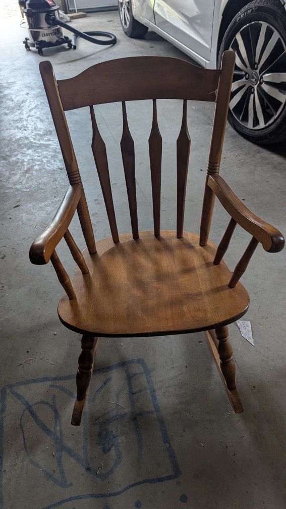 S. Bent and Brothers Children's Rocking Chair