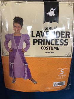 Girl Princess Halloween costume size 4–6. New.