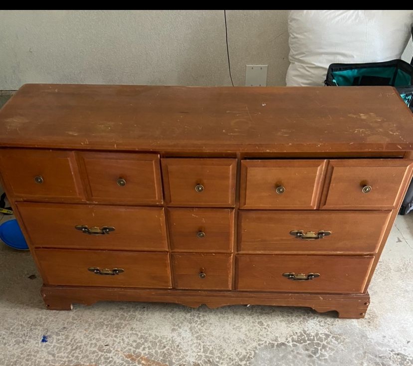 Wooden dresser