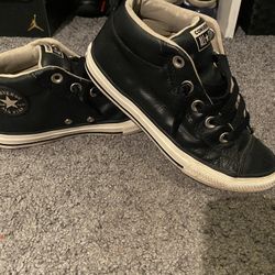 Boys Black Converse Size 3