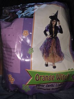 Witch costume for girls size Small