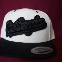 SnapBack Cap With Leather Embroidered 3D Patch