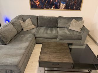 Sectional Couch with Chaise – $475 OBO
