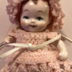 Vintage Porcelain Doll  
