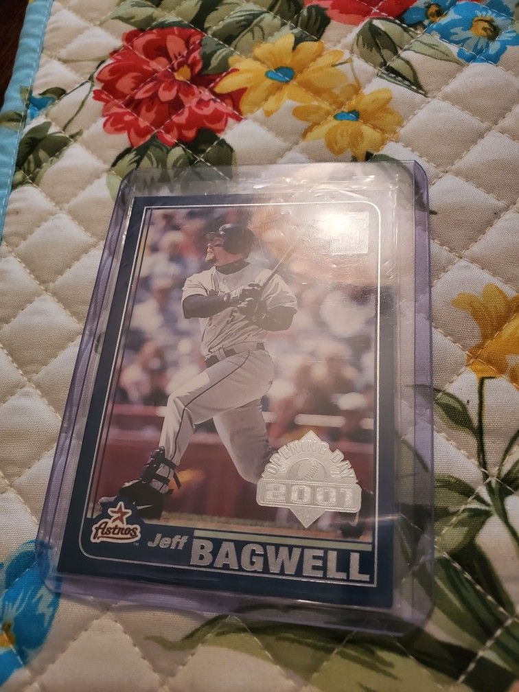 Jeff Bagwell Topps Baseball Cards Lot #2