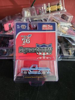 M2 76 chevy  truck hot wheels
