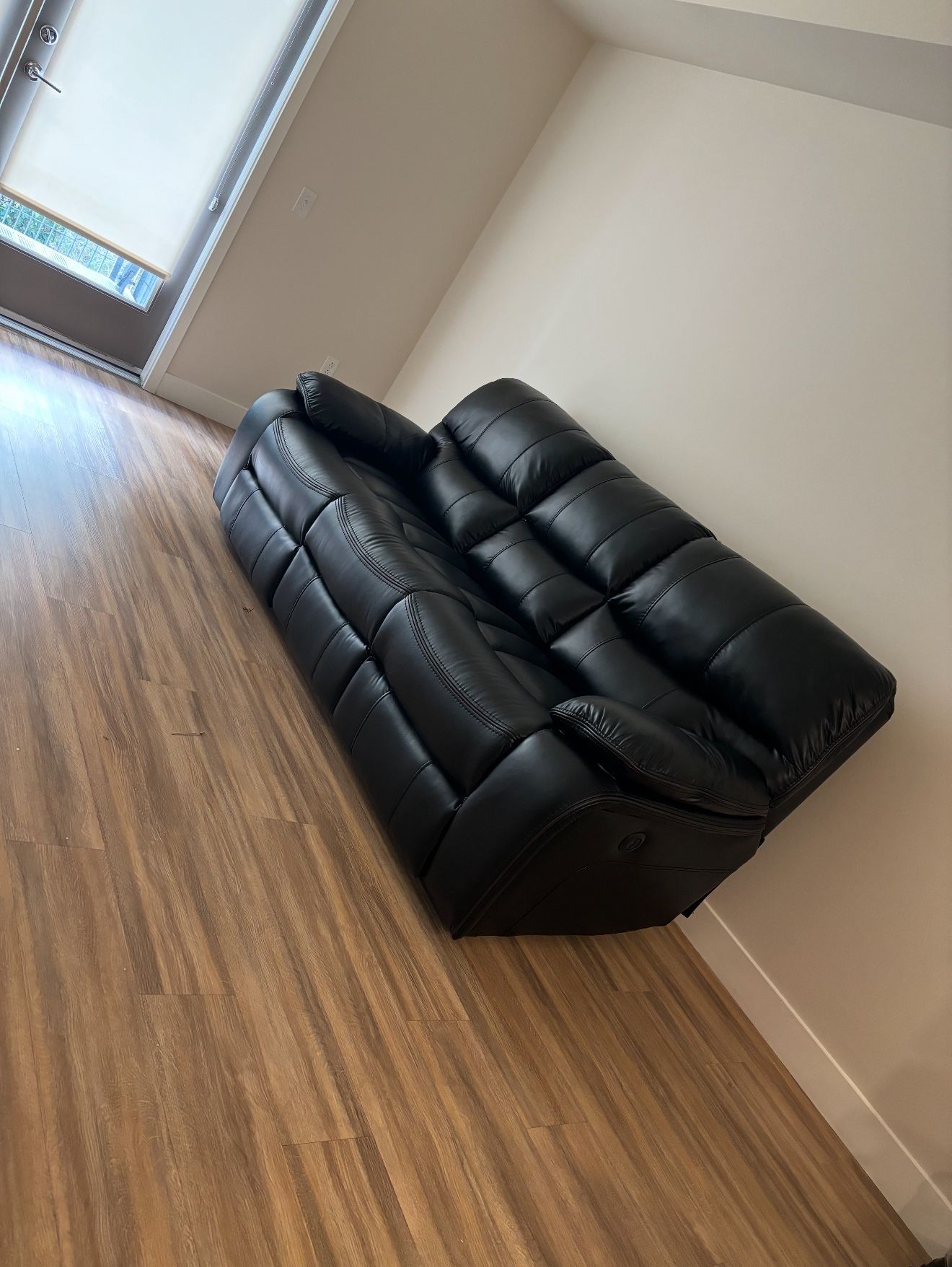 Leather Reclining Couch
