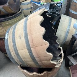 Barrel Planters For Sale 