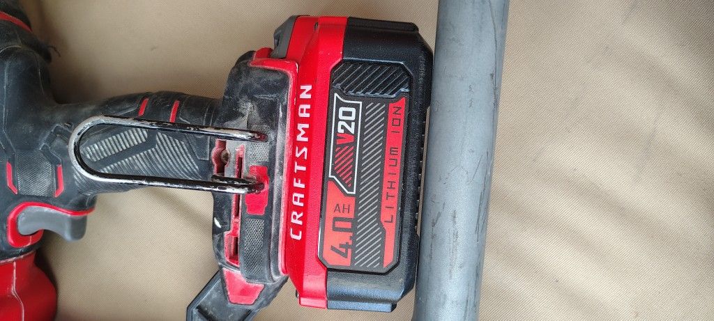 Craftsman. 20v 4.0ah Battery
