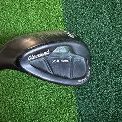 Cleveland 588 RTX Black Pearl Lob Wedge LW 60* 12 Bounce DG Wedge
