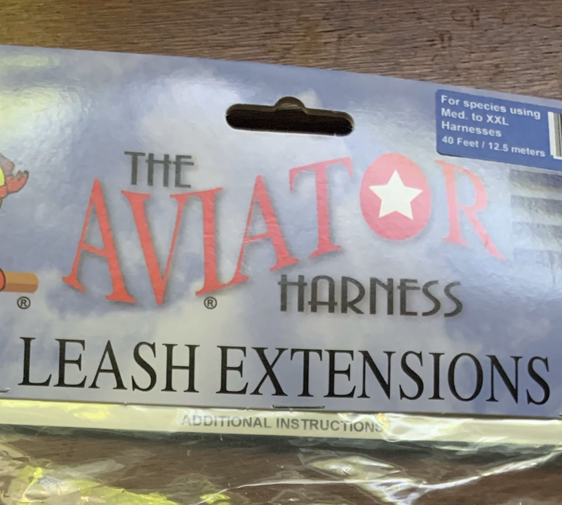 Aviator Harness 40ft Leash Extension