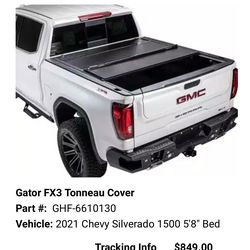 Gator FX3 Tonneau  Cover