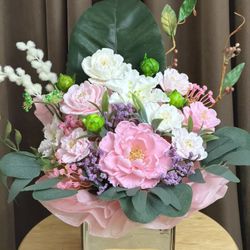 Soap flowers bouquet for Mother’s Day 