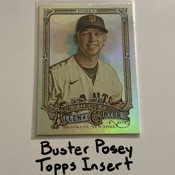 Buster Posey San Francisco Giants All-Star Catcher Topps Short Print Insert Card. 