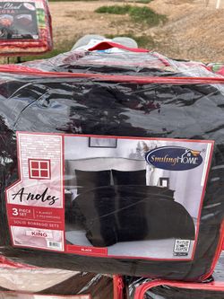 Cobijas. $40. Cal King.   Aborregadas  King $35