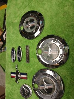 Mustang oem emblems and badges
