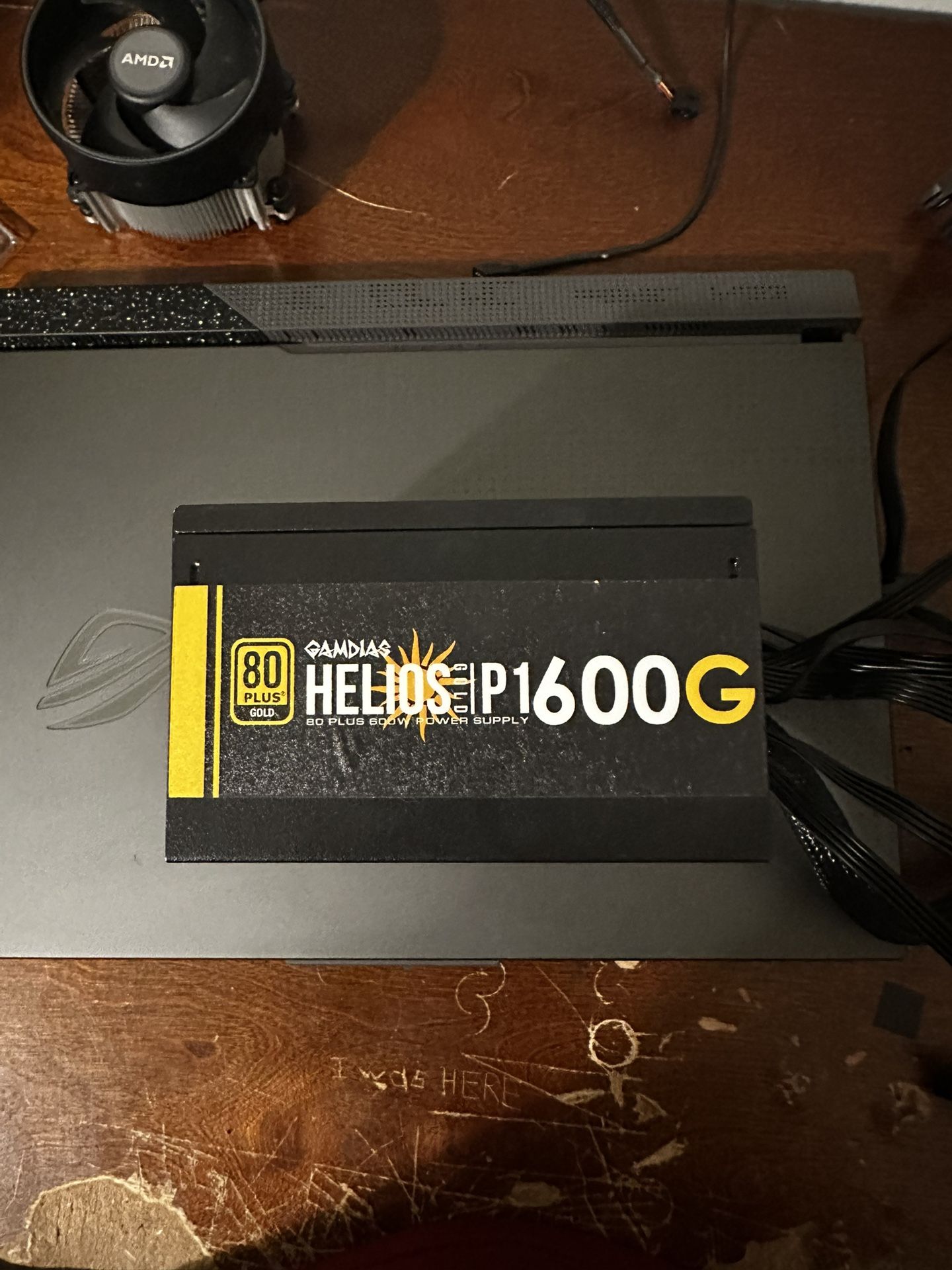 PSU - Gamdias Helios 600w 80 Plus Gold Power Supply P1-600G - PC Parts