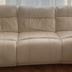 Leather Sofa And Chair