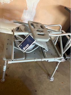 Bench and commode