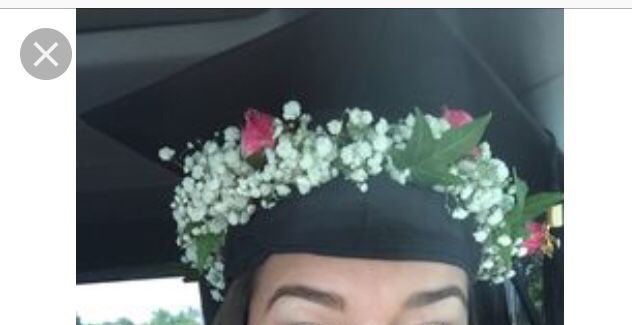 Haku lei for graduation cap