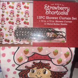 Strawberry Shortcake Shower Curtain 