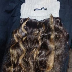 16in Wig With Hat