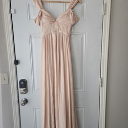 Blush CHIFFON dress
