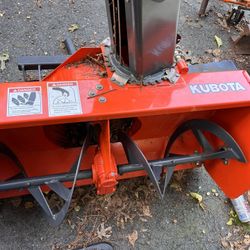 Kubota Snowblower Fits G And Gr Series Lawn Mower