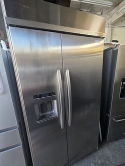 48" KITCHENAID BUILT IN STAINLESS STEEL REFRIGERATOR
