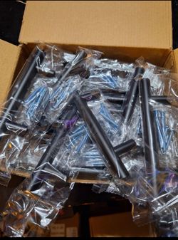 New 6inch or 8inch Black Stainless Steel Kitchen Handles with screws