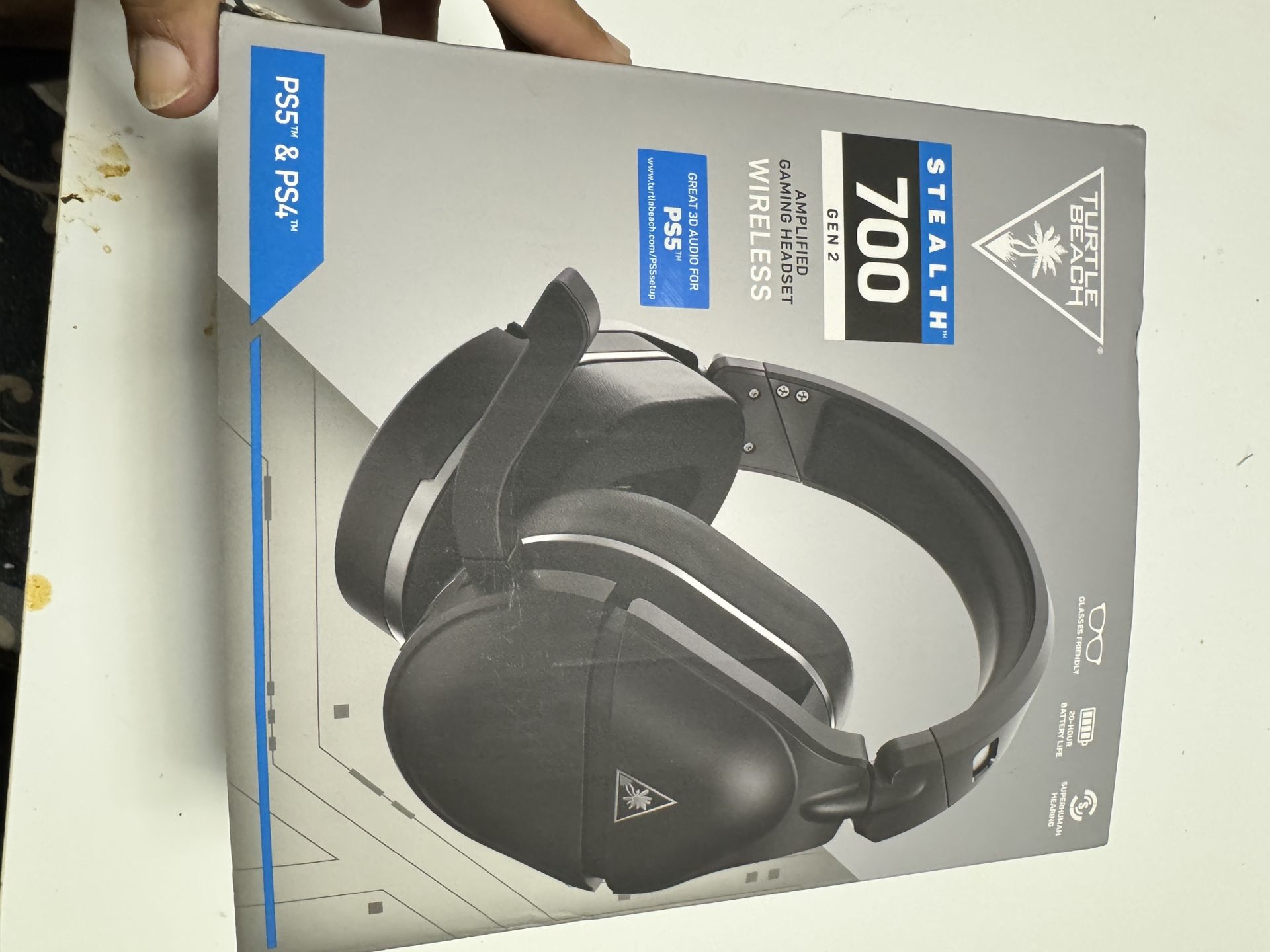 Turtle Beach Stealth 700 Gen 2 MAX Multiplatform Amplified Wireless Gaming Headset for PS5, PS4, Windows 10 & 11 PCs, Ninte