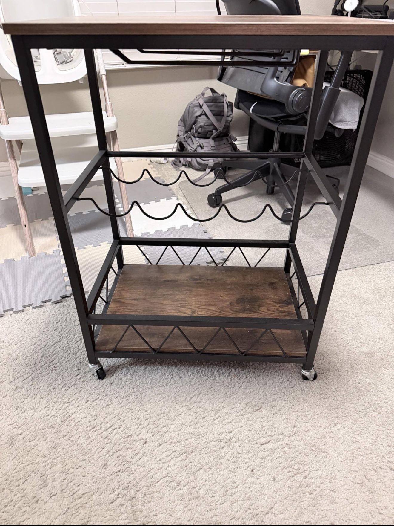 Bar Cart/Wine Rack