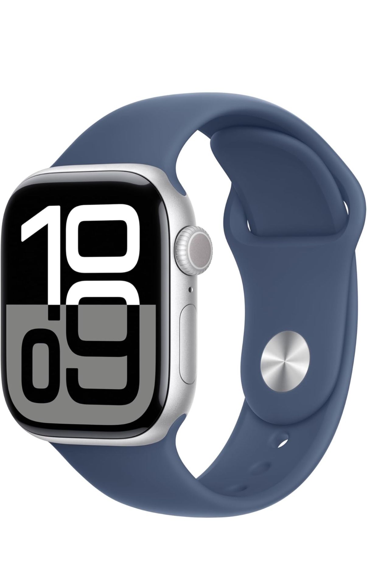 Apple Watch 10 Series 42mm Silver Denim- Med/Lrg.