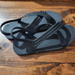 Black Sandals 