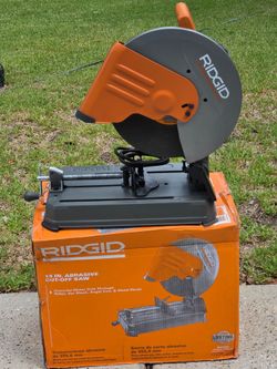 New RIDGID 15 Amp 14 in. Abrasive Cut-Off Saw