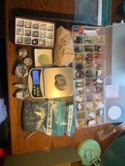 Large Mixed Mineral and Crystal Collection Lot
