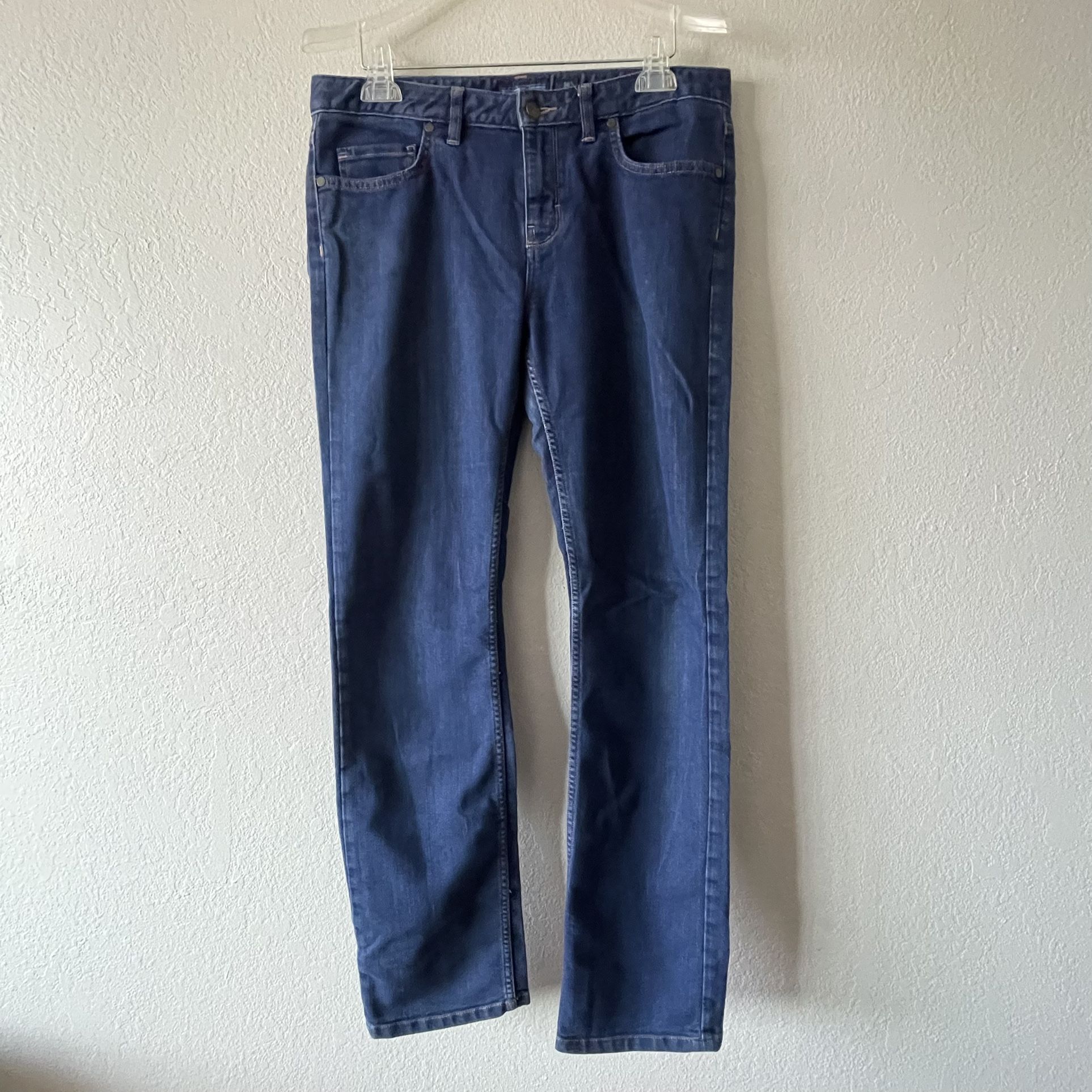 Patagonia Womens Blue Straight Regular Denim Jeans  Size 30x32 55100