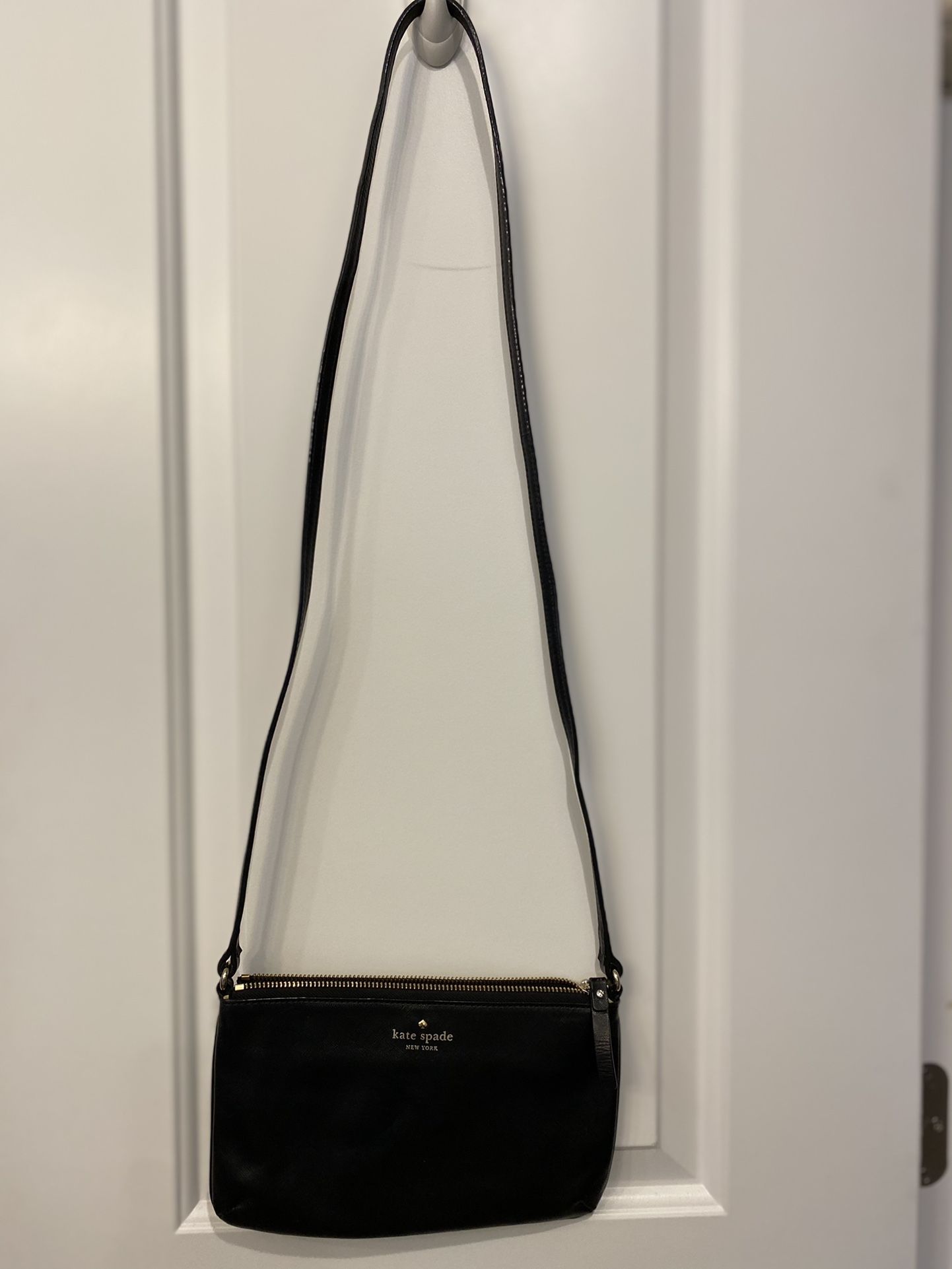 Kate Spade Black Leather Crossbody