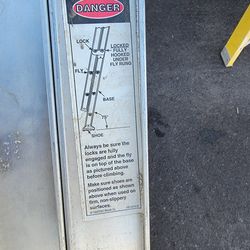 Werner 16 ft sliding ladder