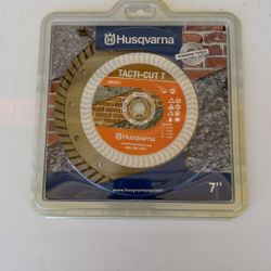 Husqvarna Tacti-Cut 7” Masonry Saw Blade. 