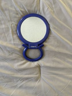 Conair Purple Handheld & Folding Tabletop Stand Makeup Mirror