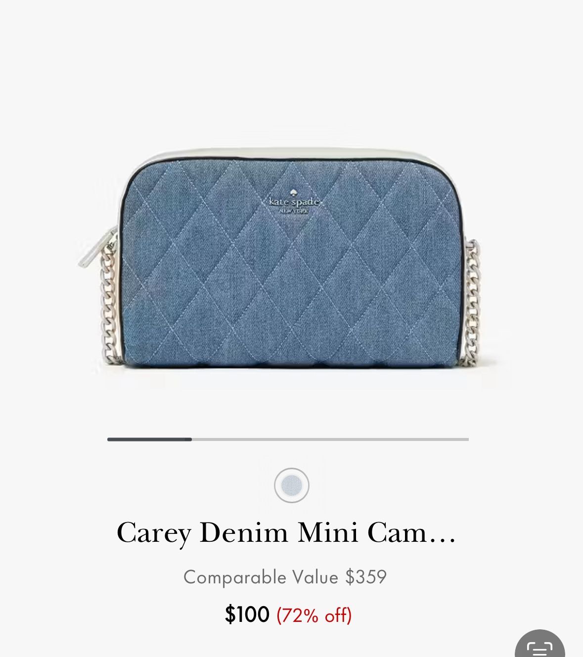 Kate Spade Denim Crossbody